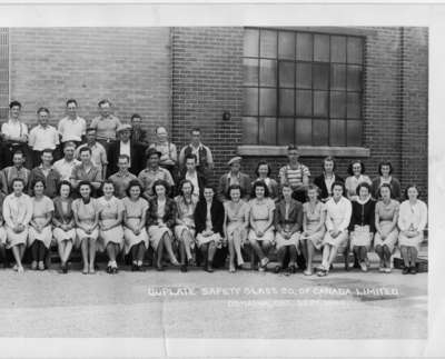 Duplate Canada Ltd. Employees 1940 - Landscape (Part 3 - Right)