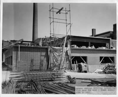 LH2170 Hospital Extension - View from the West (6)