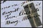Letter of Tom Elice (Ellis) to Mary Warner