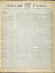 Provincial Freeman (Toronto and Chatham, ON), 2 Sep 1854