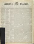 Provincial Freeman (Toronto and Chatham, ON), 25 Nov 1854