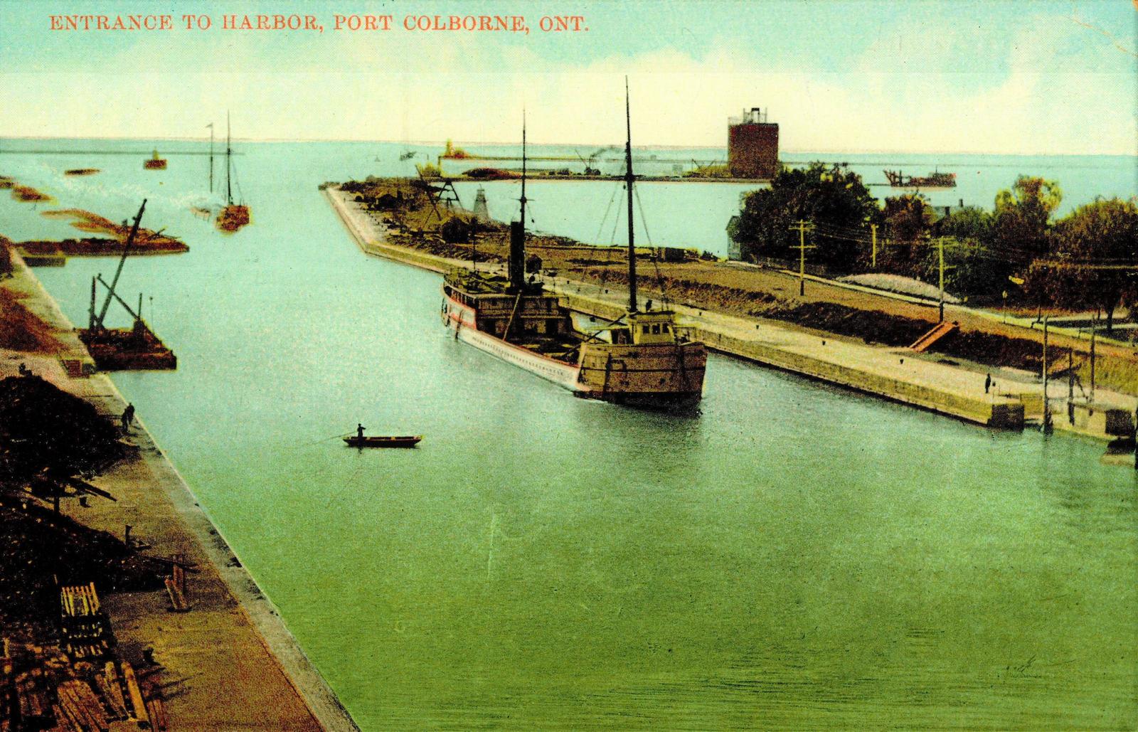 Entrance To Harbour, Port Colborne, ON.
