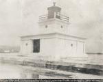 Lighthouse on the outer end of the 1927 breakwater extension