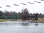 Rosseau Cemetery - Gate & Flag Pole - 1 of 3 - Apr 17 2004 - JSA0017