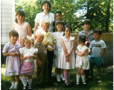 Church of the Redeemer - Sunday School 1987 - Teacher: Christine Parker  - RC0009