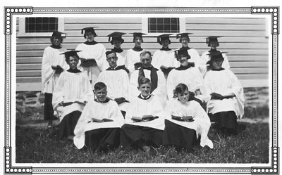 Church of the Redeemer - 1st robed Choir 1929 - RC0011