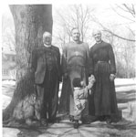 Archdeacon, Bishop, Reverend and boy at The Church of the Redeemer - RC0013
