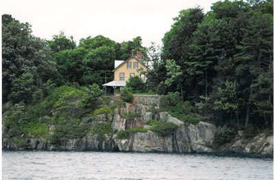 &quot;Ferncliffe&quot;, Beley Point, Lake Rosseau from the water - RF0012