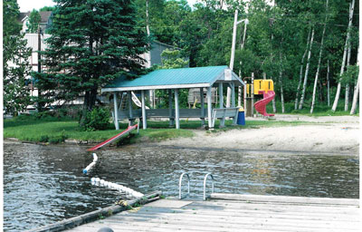 Rosseau Docks - Children's Play Area - July 1997 - RL0018