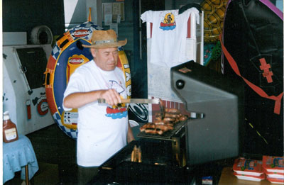 Camp Oochigeas Fund Raiser.  Mike Field - August Long Weekend 2000 - RL0030