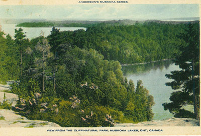 View From the Cliff - Natural Park, Muskoka Lakes, Ont. Canada ...