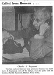Charles S Raymond making 1st call over dial system May 15 1960 - RI0033