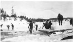 Ice Harvesting off Beley (Ferncliffe) Point - Two - RI0057