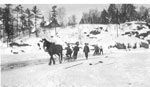 Ice Harvesting off Beley (Ferncliffe) Point - Three - RI0058