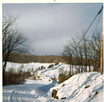 View of Shadow River Bridge in the Winter - RV0028