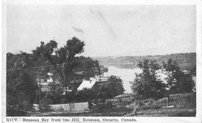 Rosseau Bay Postcard - RV0044