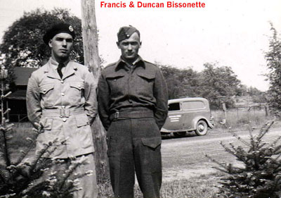 Bissonette, Francis and Bissonette, Duncan - Vets WW II - RP0065