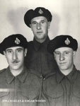 Wood, Jim, Charles and Edgar - WW II Vets - RP0145