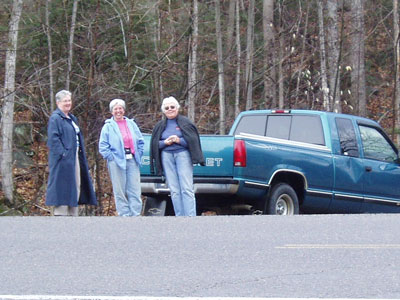 Fry, Sharon; Crawford, Marg; & Smith, Sheila - Coate Road Entrance, 2004 - JSA0064