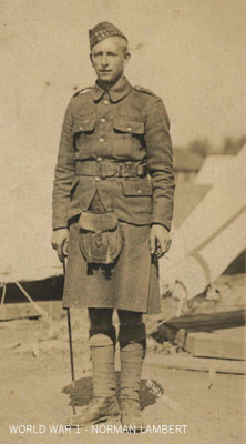 Lambert, Norman - Vet WW I - RP0104