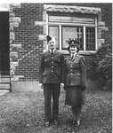 Hamer, William Douglas Murray "Doug" &  Hamer, Leah (Stewart) - 1940s - Vets WW II - RP0392