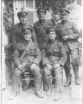 Hatherley, Group - Hatherley, Harry - Vet WW I - (standing, far left) - RP0338