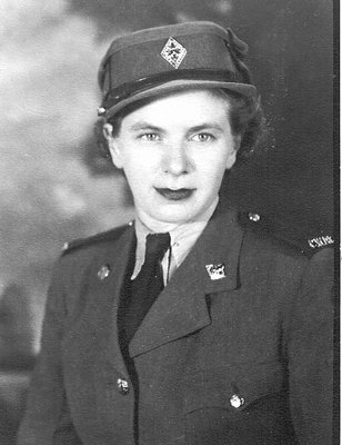 Brown/Heathfield, Margaret (Hatherley) - Vet WW II - RP0310