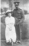 Helmkay, Francis William Archibald "Archie" - Vet WW I - with wife Mary Ann - RP0263
