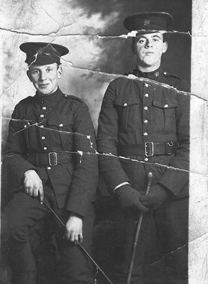 Wood, Frank Sr &  Jones, John "Jack" Edward - Vets WW I - RP0239