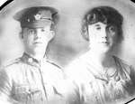 Lawson, Frank Sr - 1916 - Vet WW I - with wife - RP0271