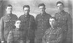 Myers, Charles "Charlie" Edwin (standing 2nd from right) - Vet WW 1 - RP0358