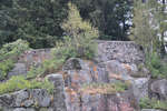 Stonemasonry - Stone Wall in front of "Ferncliffe", Lake Rosseau - built in the 1890s by Joseph Beaumont - RI0190