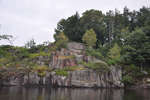 Stonemasonry - Stone Wall in front of "Ferncliffe", Lake Rosseau - built in the 1890s by Joseph Beaumont -  RI0191