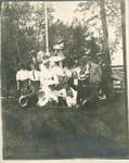 Nurses and staff at Fettercairn Island