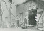 John N. Davis' Blacksmith Shop c.1910