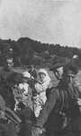 Nurses and soldiers on a boat to Fettercairn