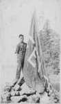 Soldier with Fettercairn banner