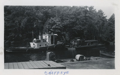 Government Boat Brockville at Chaffey's Lock