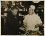 Don Jarrett and Chef Gene Doumolin