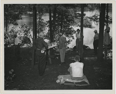 Shore Dinner Near Chaffey's Lock, Ontario