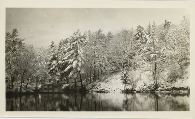 Chaffey's Lock in Winter