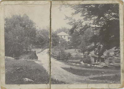 Lockmasters House and Locks at Chaffey's Lock c.1900