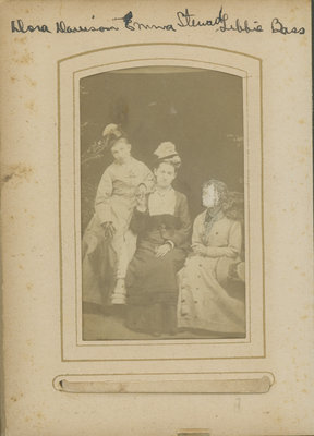 Dora Halladay Davison, Emma Stewart and Libby Warren Bass