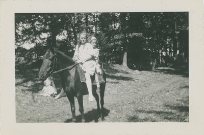 Eileen McFarlane and Vera Judson