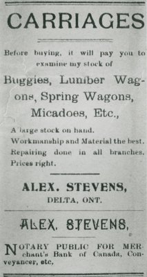 Advertisement in Delta Pilot 1905