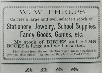 Advertisement in Delta Pilot 1905