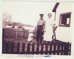 Herman and Alice Thompson Warren with their son Don at Newboro lock station 1923