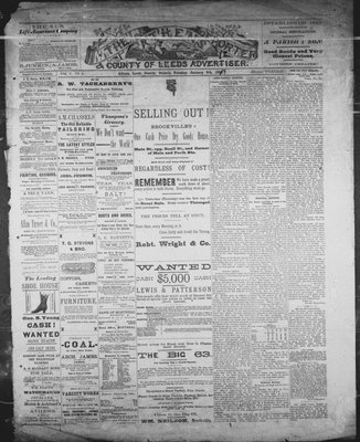 Athens Reporter and County of Leeds Advertiser (18920112), 8 Jan 1889