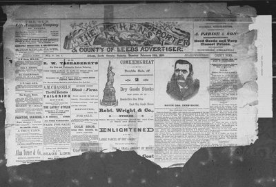 Athens Reporter and County of Leeds Advertiser (18920112), 12 Feb 1889