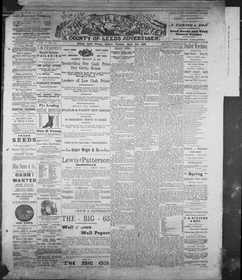 Athens Reporter and County of Leeds Advertiser (18920112), 2 Apr 1889